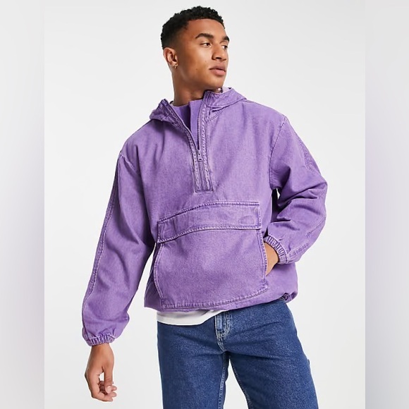 Levi's Other - Levi’s Purple Anorak Jacket with Hood NWT